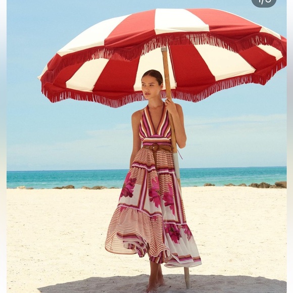 💖 Silvia Tcherassi
Valerie Striped & Floral Midi-Dress - Picture 1 of 10